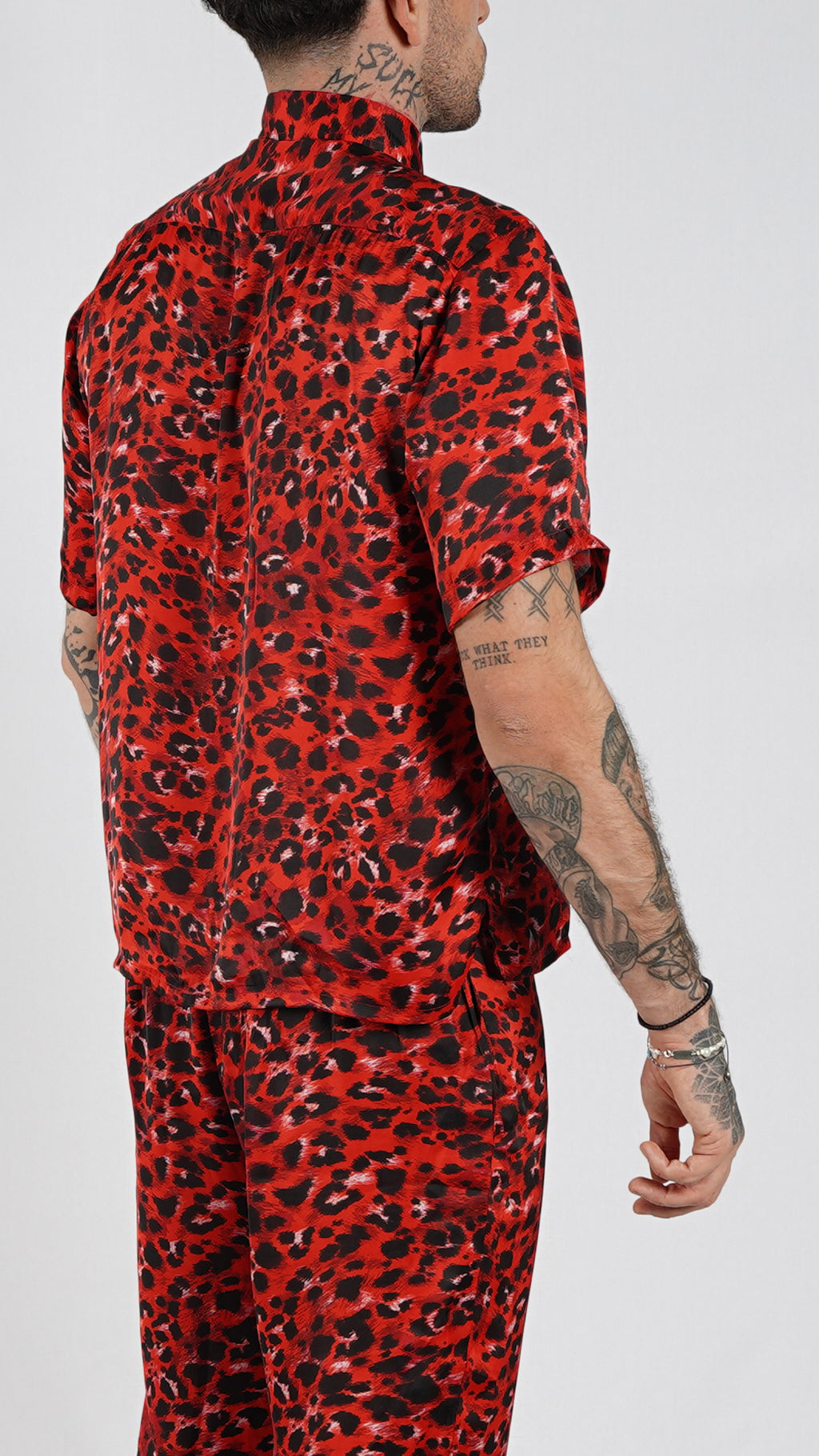 Crimson Leopard Silky