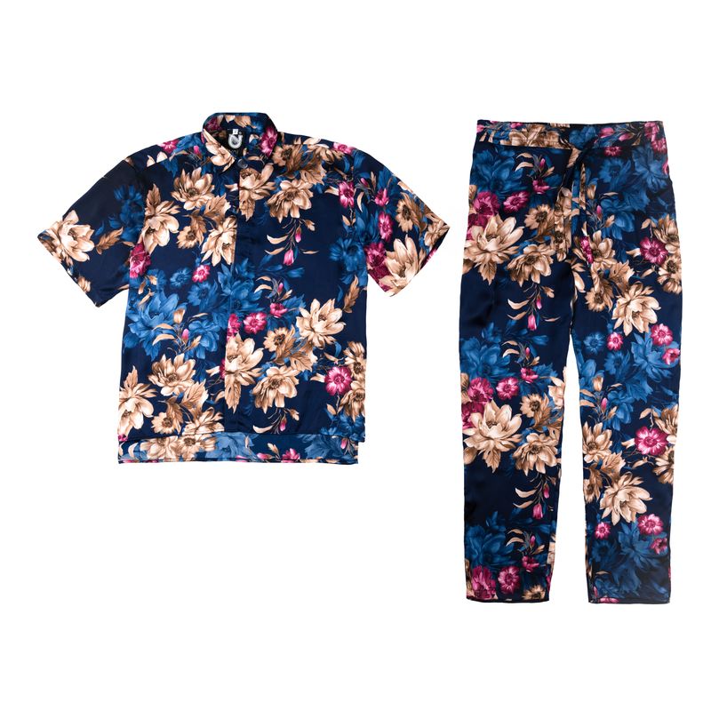 Navy Floral